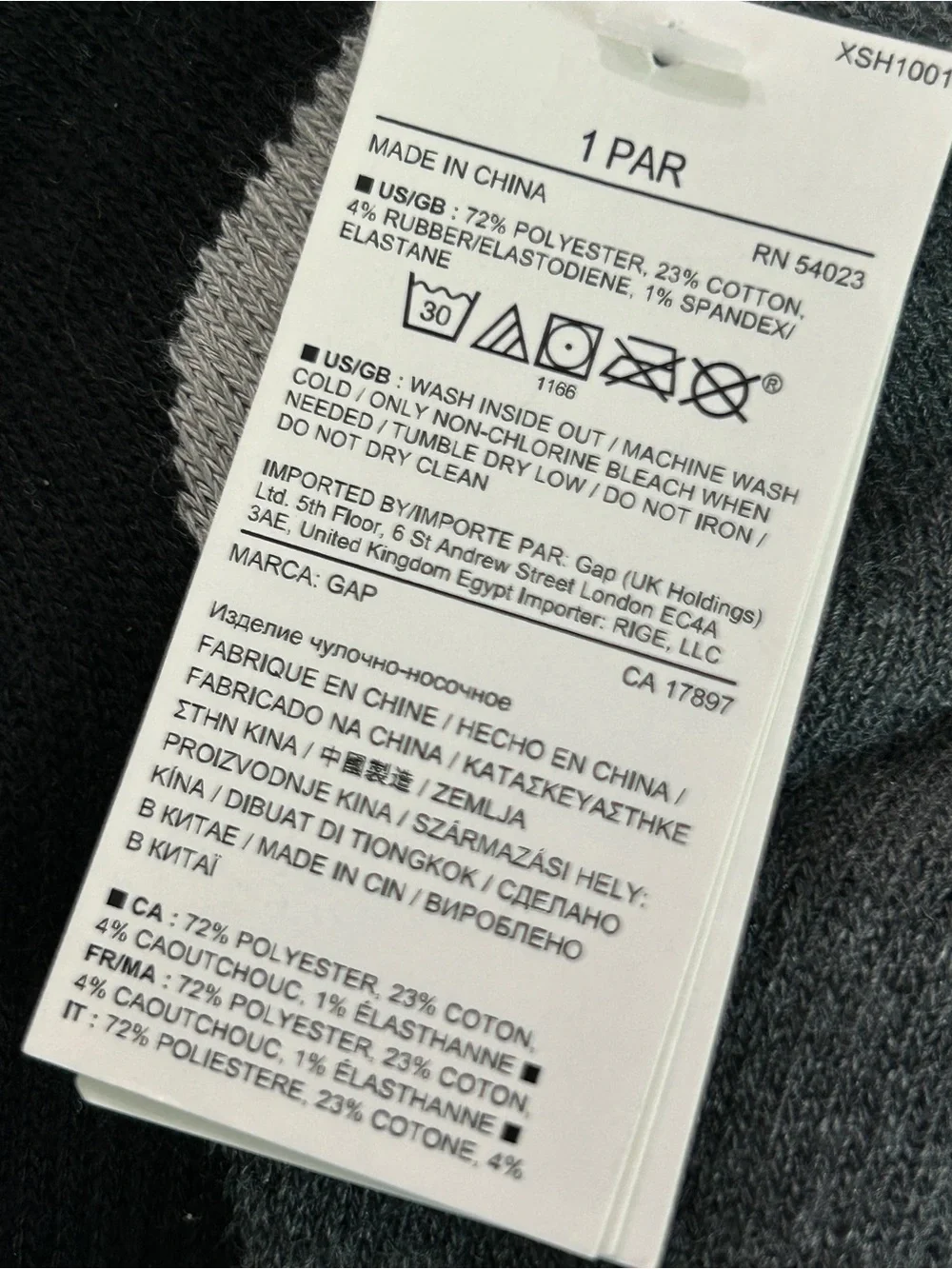 GapFit Performance Ankle Socks